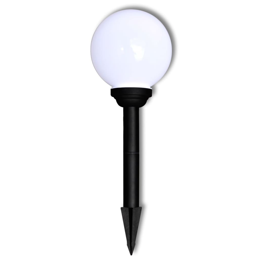 vidaXL Lampy do oświetlenia ścieżki, 3 szt, LED, 20 cm, ze szpikulcami
