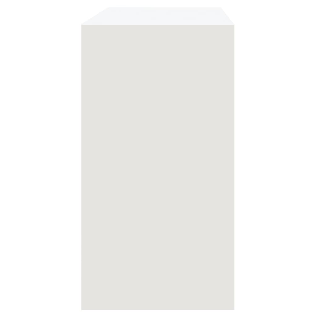vidaXL Stolik konsolowy, biały, 89x41x76,5 cm