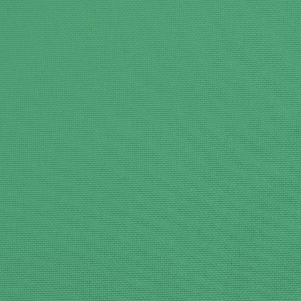 vidaXL Poduszki na palety, 3 szt., zielone, tkanina