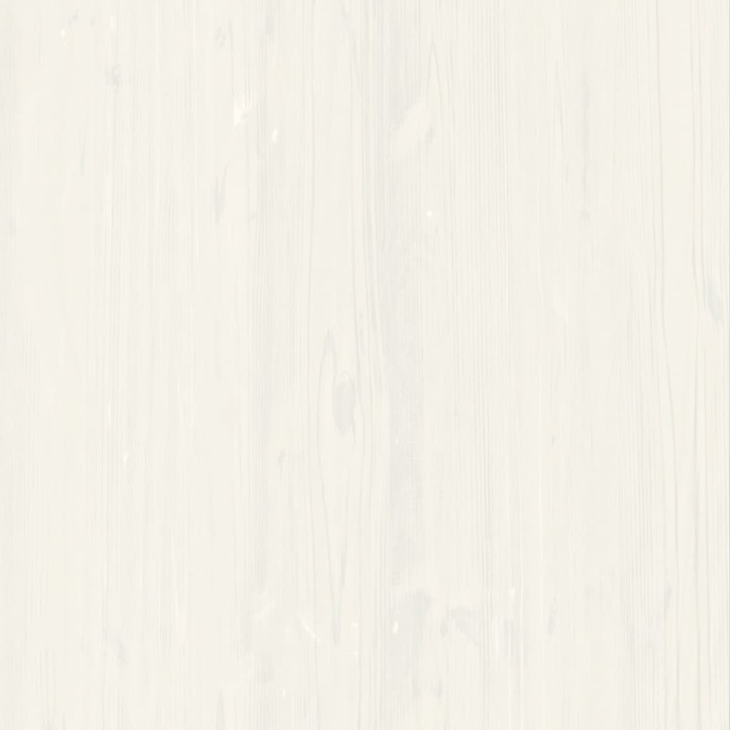 vidaXL Szafka z szufladami VIGO, 78x40x75 cm, biała, lita sosna