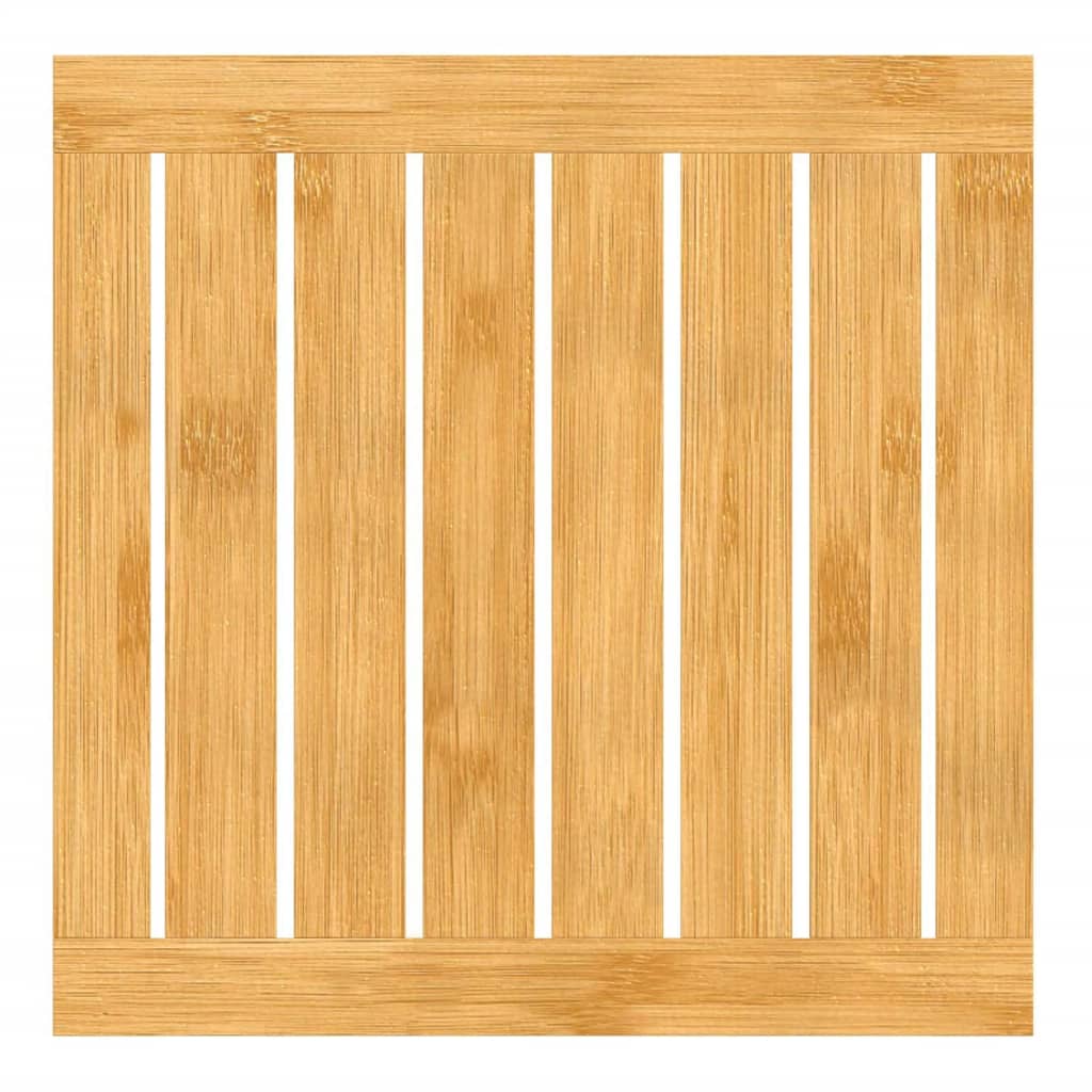 EISL Taboret łazienkowy, 35x35x45 cm, bambus