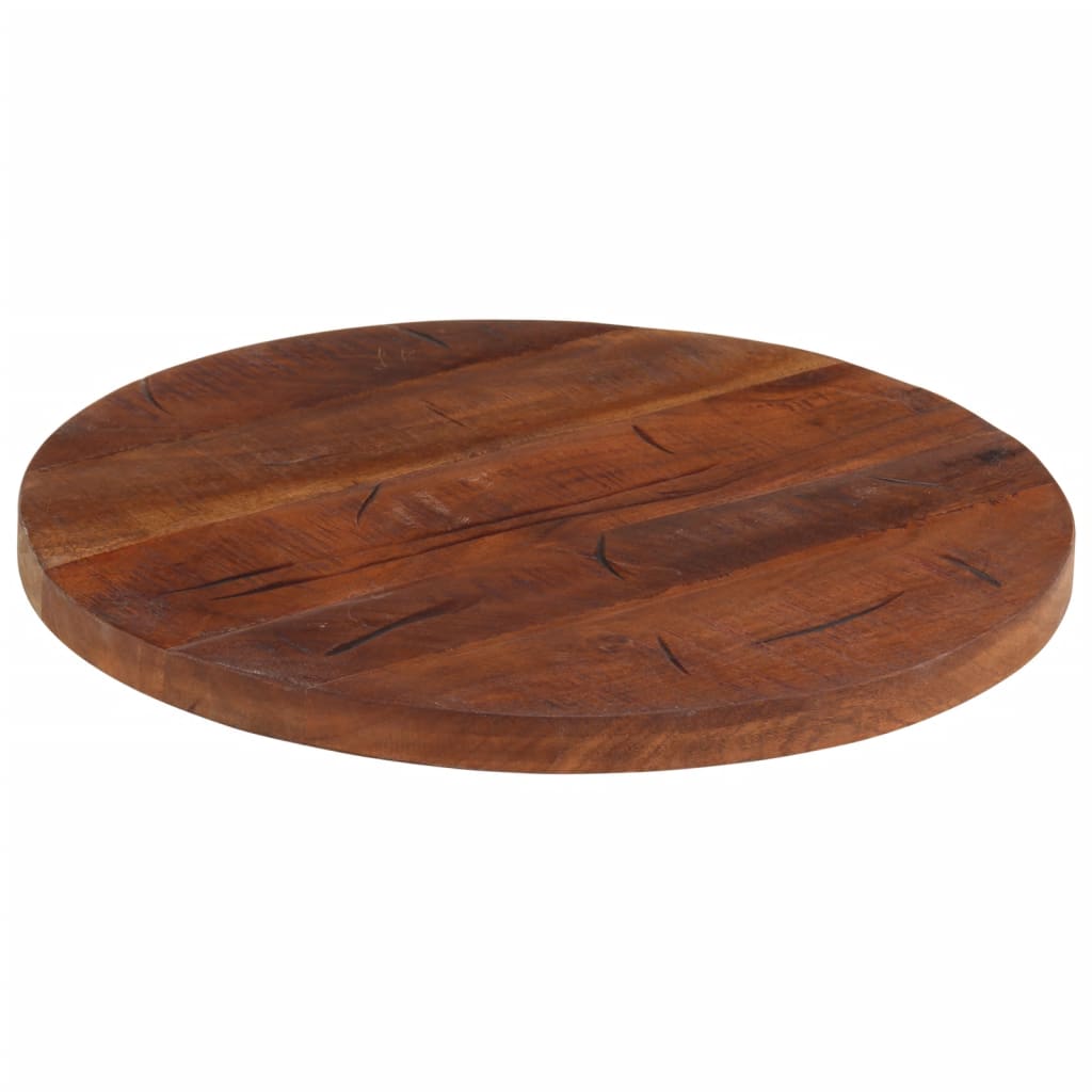 vidaXL Blat stołu, Ø 50x2,5 cm, okrągły, lite drewno z odzysku