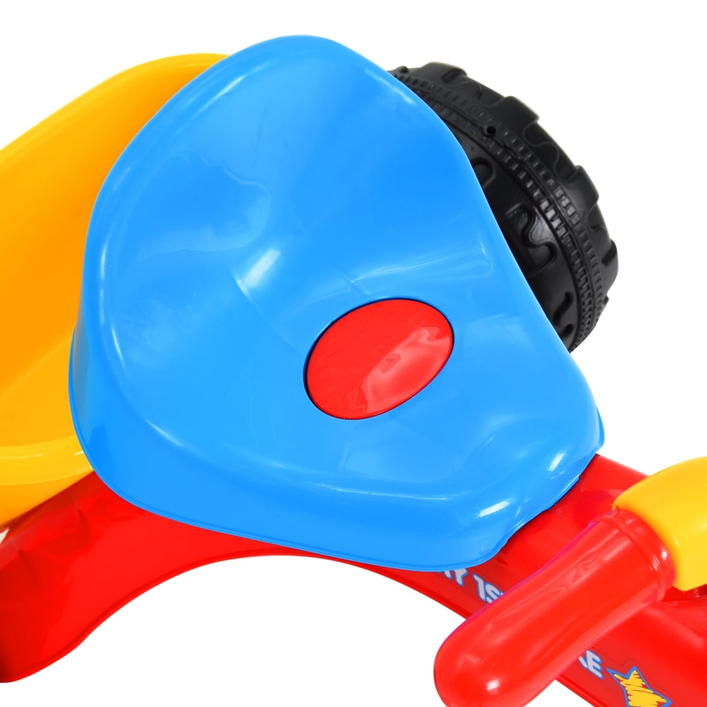 vidaXL Rowerek trójkołowy dla dzieci, kolorowy