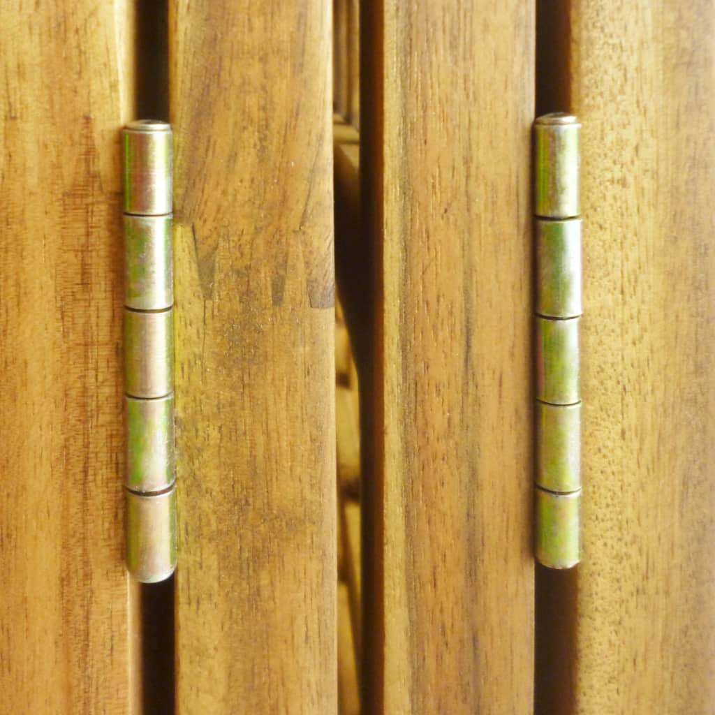 vidaXL Parawan pokojowy 4-panelowy/trejaż, drewno akacjowe, 160x170 cm