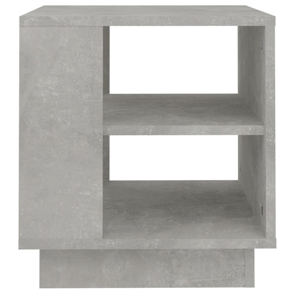 vidaXL Stolik kawowy, betonowy, 40x40x43 cm, materiał drewnopodobny