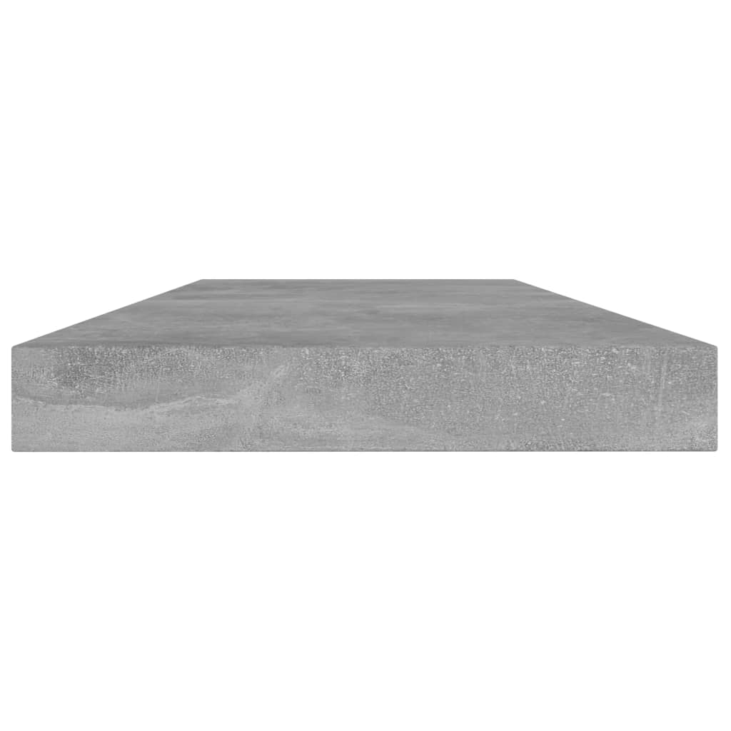 vidaXL Półki na książki, 8 szt., szarość betonu, 40x10x1,5 cm