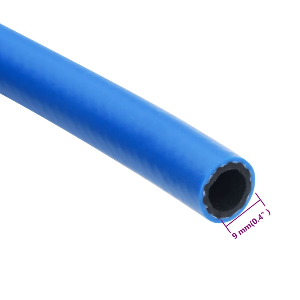 vidaXL Wąż pneumatyczny, niebieski, 0,6", 2 m, PVC