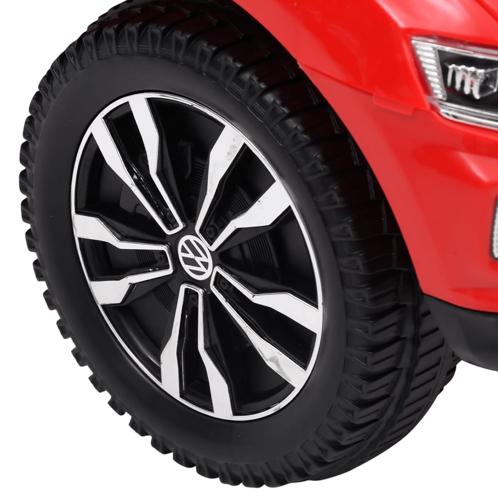 vidaXL Jeździk Volkswagen T-Roc, czerwony