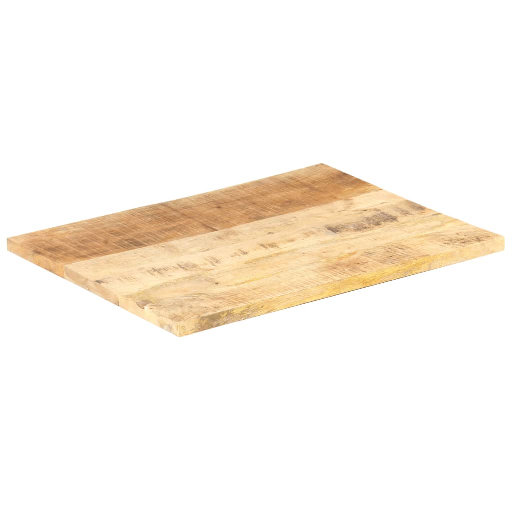 vidaXL Blat stołu, lite drewno mango, 25-27 mm, 80x60 cm