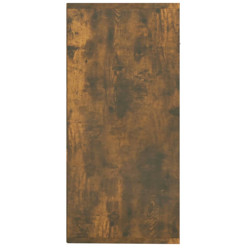 vidaXL Komoda, przydymiony dąb, 88x30x65 cm, materiał drewnopochodny