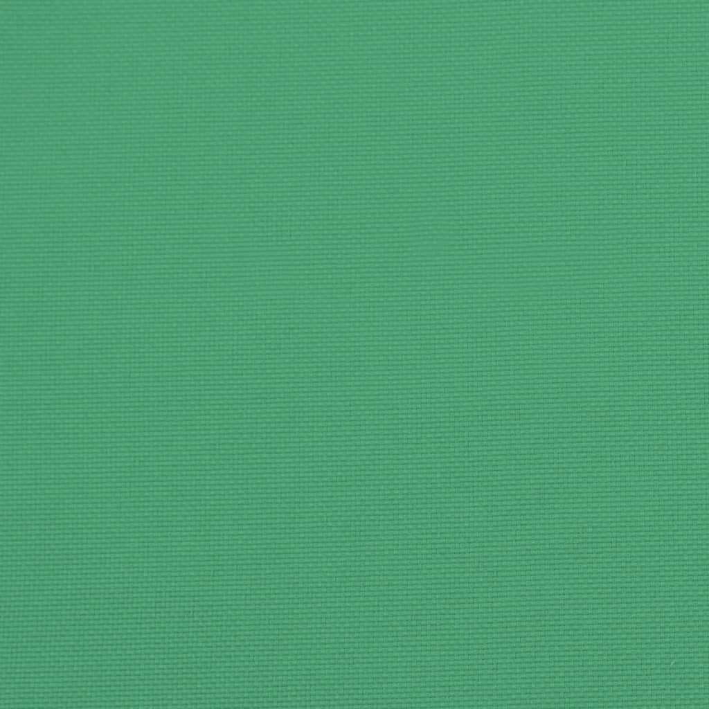 vidaXL Poduszki na palety, 7 szt., zielone, tkanina