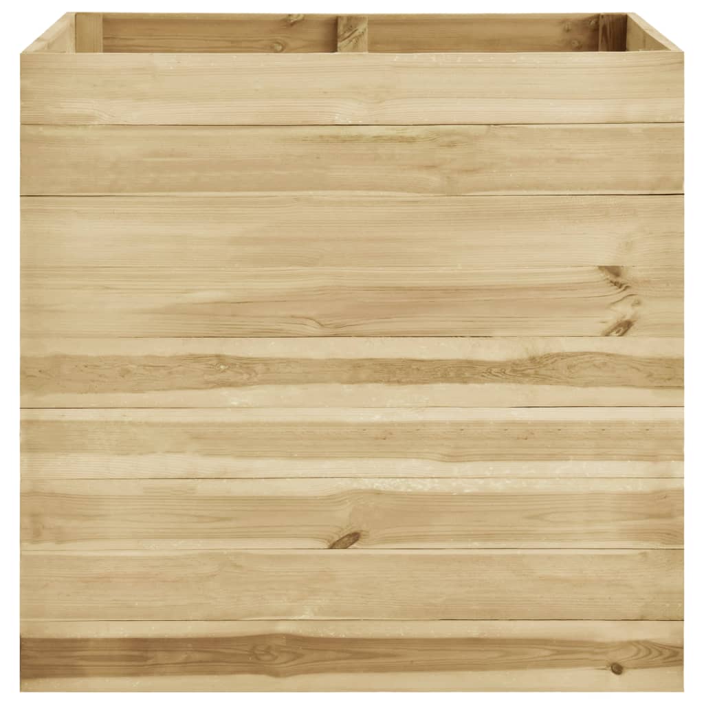 vidaXL Podwyższona donica, 100x100x97 cm, impregnowane drewno sosnowe