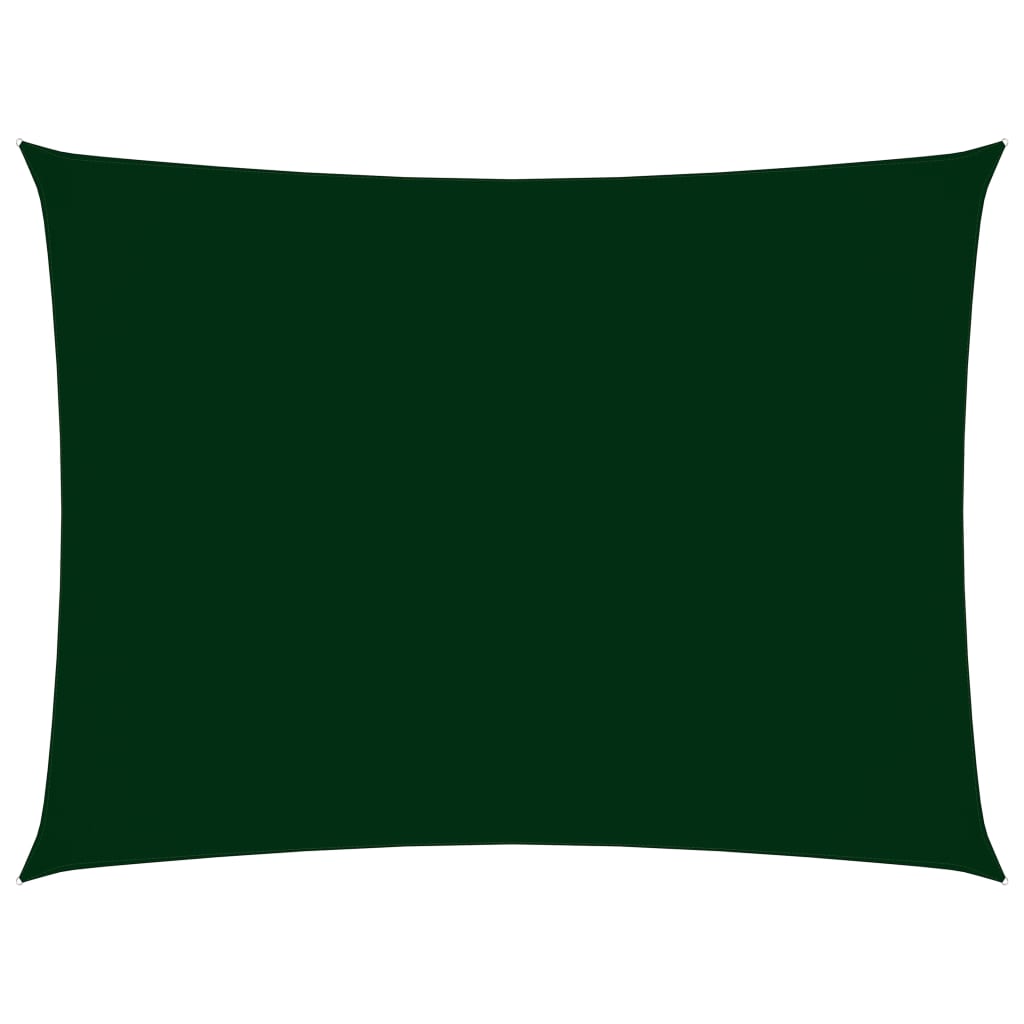 vidaXL Prostokątny żagiel ogrodowy z tkaniny Oxford, 2x4 m, zielony