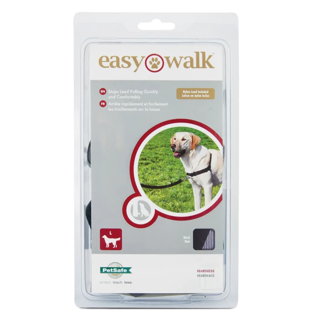 PetSafe Uprząż dla psa Easy Walk, L, czarna
