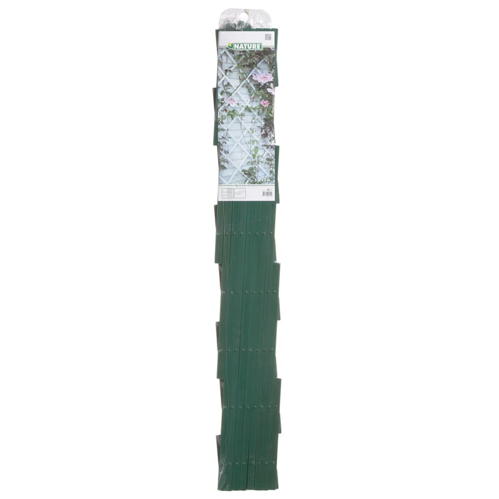 Nature Ogrodowe kratki do pnączy, 2 szt., 100x200 cm PVC, zielone