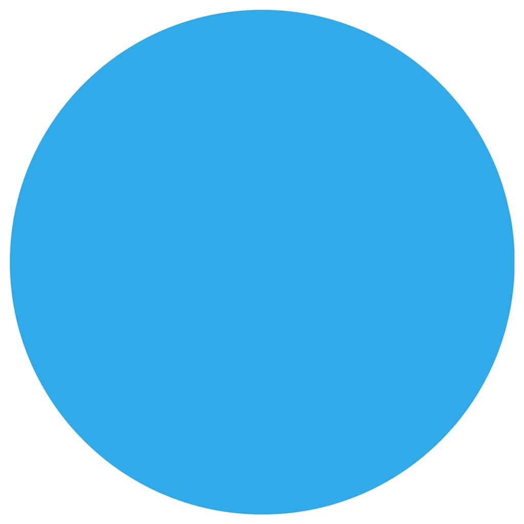 Plandeka na okrągły basen 488 cm PE niebieska
