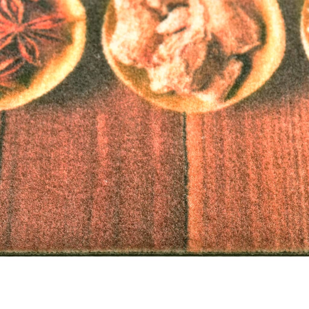 vidaXL Kuchenny dywanik podłogowy Spoons, 60x300 cm