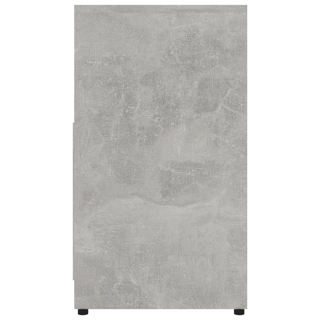 vidaXL Szafka łazienkowa, szarość betonu, 60x33x61 cm, płyta wiórowa