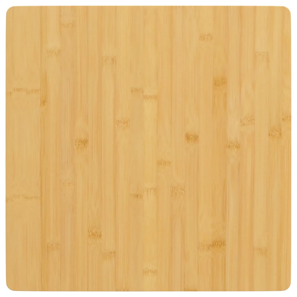vidaXL Blat do stołu, 40x40x2,5 cm, bambusowy