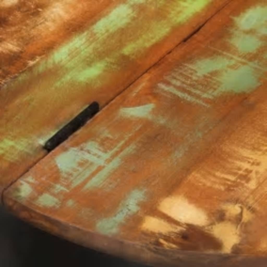 vidaXL Stolik kawowy z drewna odzyskanego, kształt misy