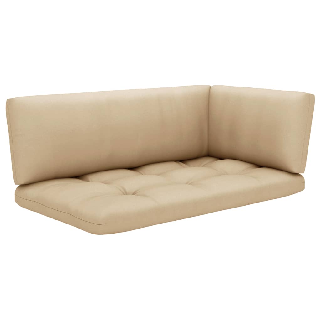 vidaXL Ogrodowa sofa narożna z palet, impregnowane drewno sosnowe