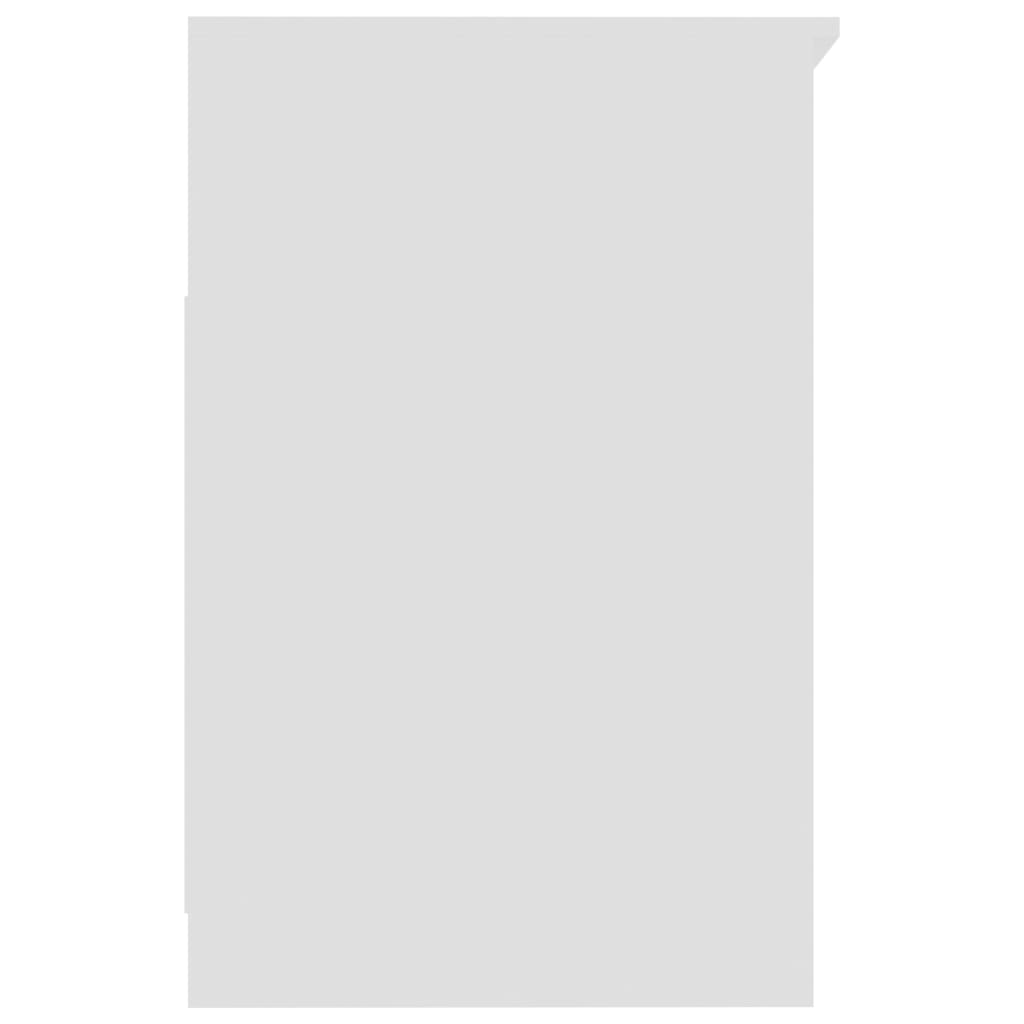 vidaXL Komoda, biała, 40x50x76 cm, materiał drewnopochodny