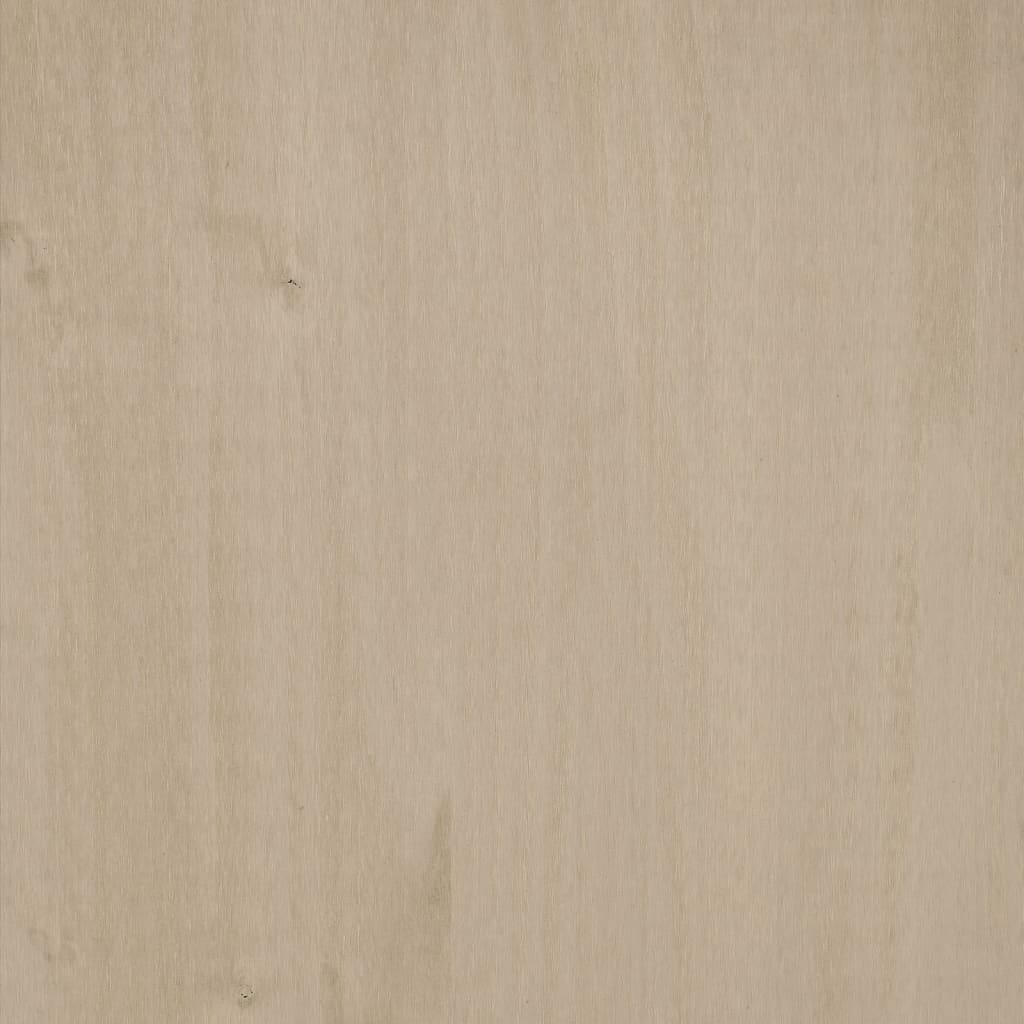 vidaXL Komoda HAMAR, miodowy brąz, 79x40x80 cm, drewno sosnowe