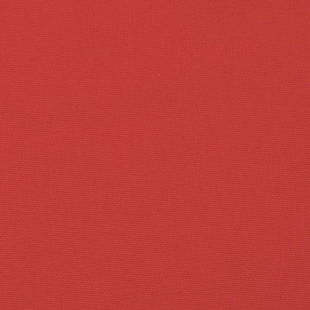 vidaXL Poduszki na leżaki, 2 szt., czerwone, tkanina Oxford