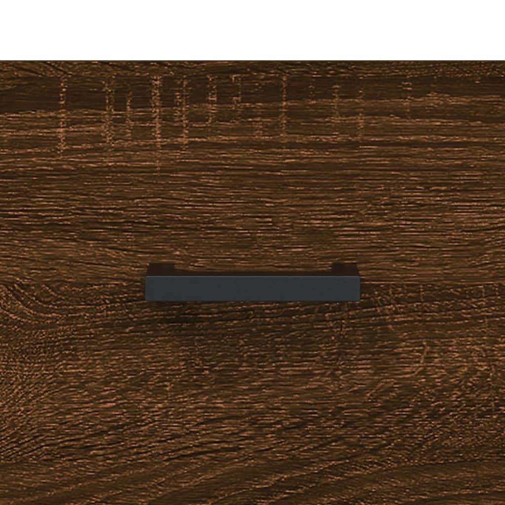 vidaXL Wisząca szafka nocna, brązowy dąb, 35x35x20 cm