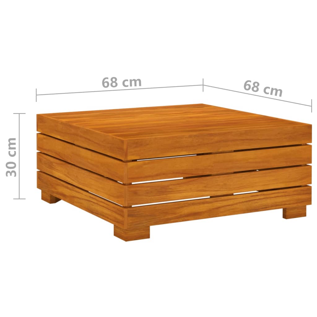 vidaXL 4-cz. zestaw wypoczynkowy do ogrodu, poduszki, drewno akacjowe