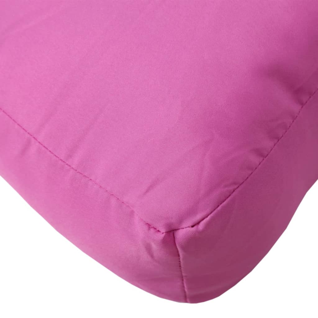 vidaXL Poduszka na palety, różowa, 60x60x8 cm, tkanina Oxford