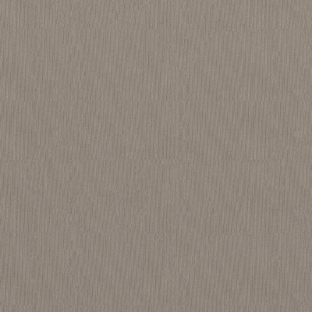 vidaXL Parawan balkonowy, taupe, 75x400 cm, tkanina Oxford