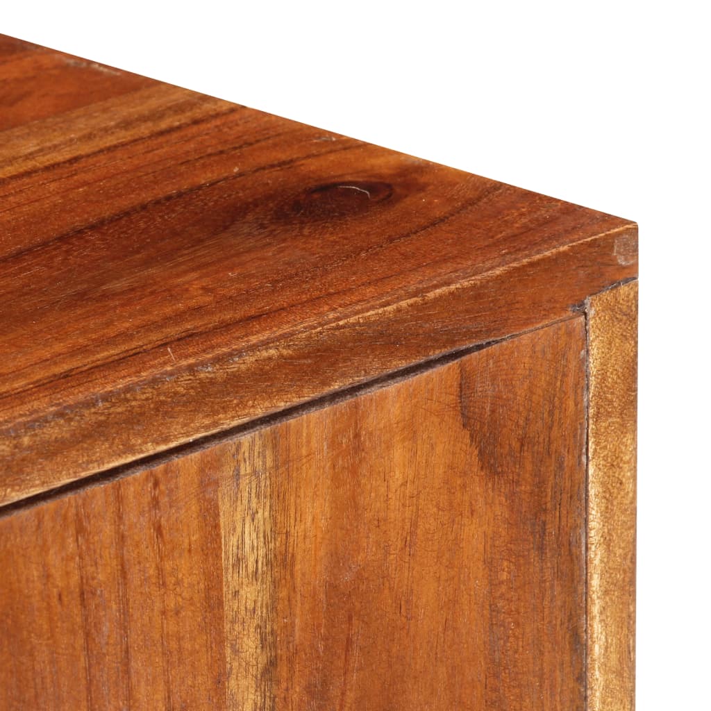 vidaXL Szafka boczna, 60x35x75 cm, lite drewno akacjowe
