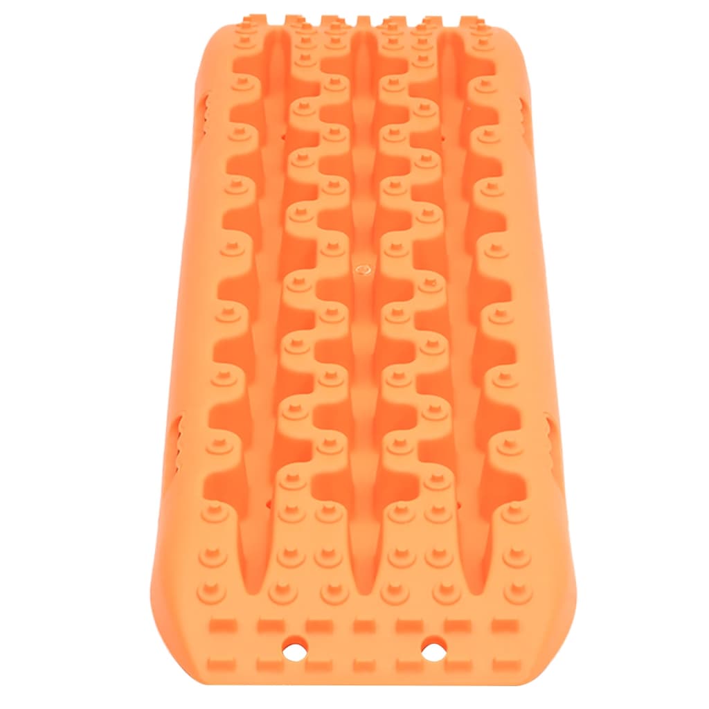 vidaXL Trapy, 2 szt., pomarańczowe, 106x30,5x7 cm, nylon