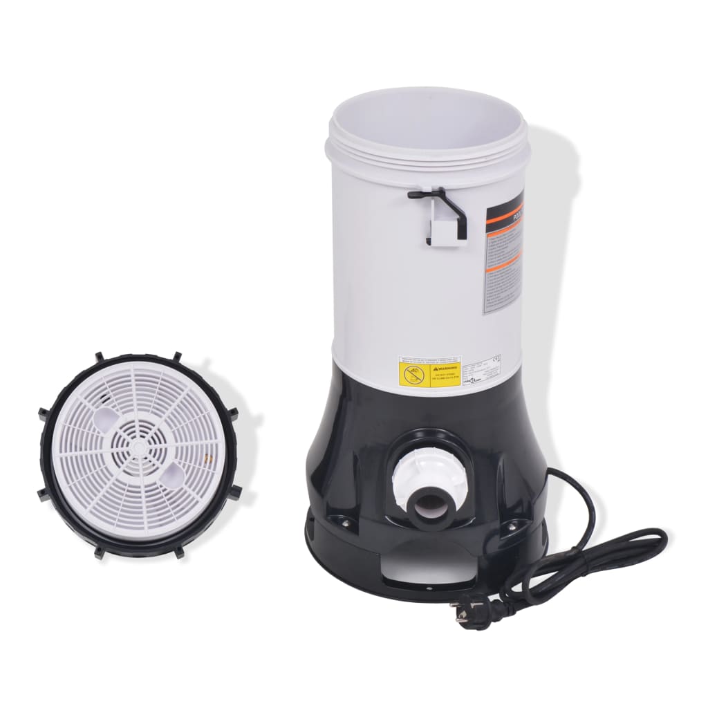 vidaXL Pompa filtrująca do basenów Intex i Bestway, 185 W, 4,4 m³/h