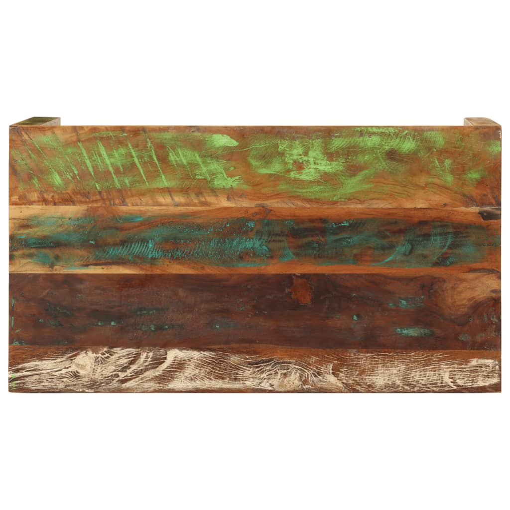vidaXL Stolik kawowy, 100x55x40 cm, lite drewno z odzysku