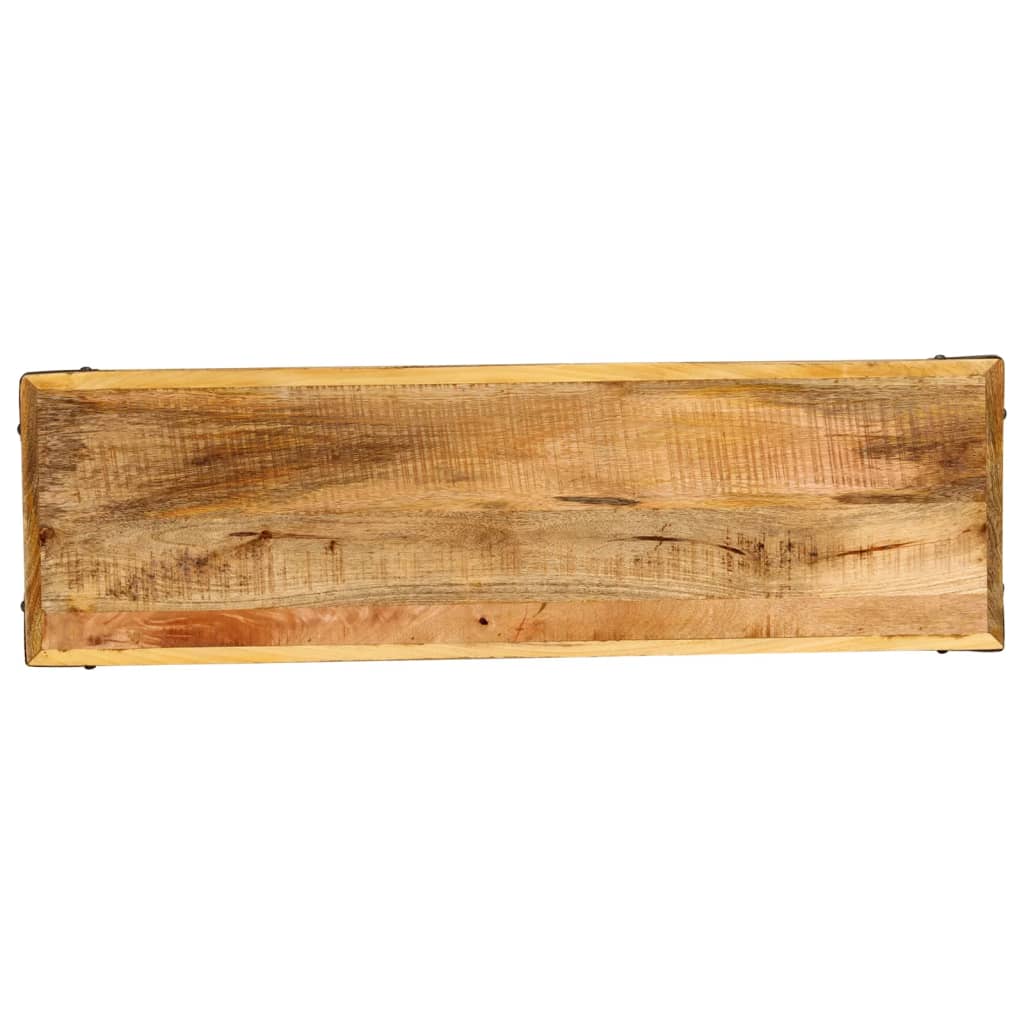 vidaXL Stolik konsolowy, 100x30x75 cm, lite drewno mango