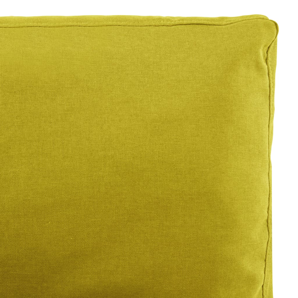 vidaXL Sofa modułowa, tkanina, żółta
