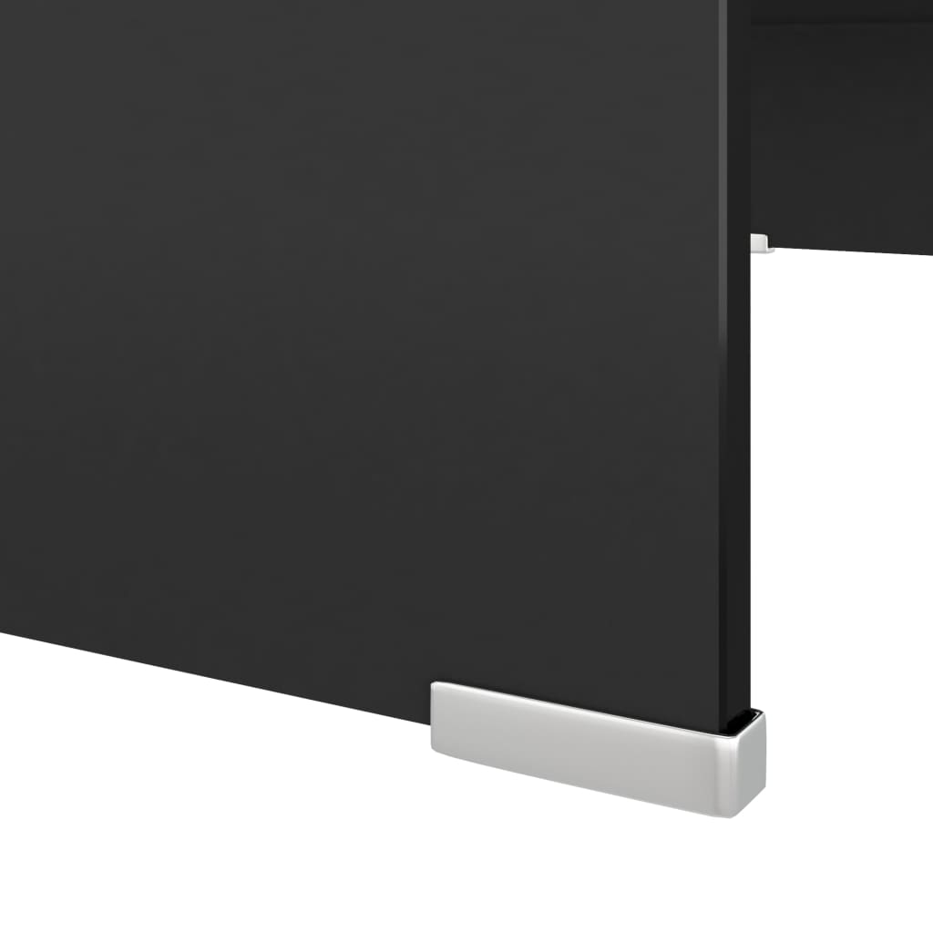 vidaXL Podstawka pod monitor / telewizor szklana 70x30x13 cm