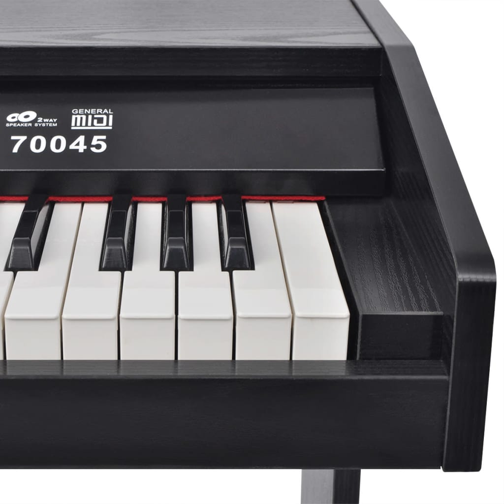 vidaXL Pianino cyfrowe z 88 klawiszami i pedałami, płyta melaminowa