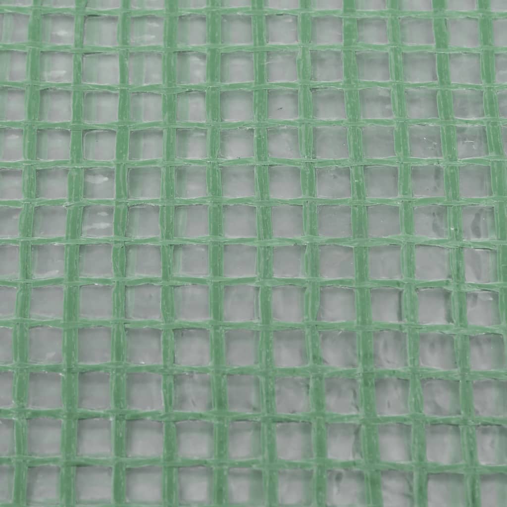 vidaXL Zastępcze pokrycie szklarni (6,5025 m²) 255x255x194 cm, zielone