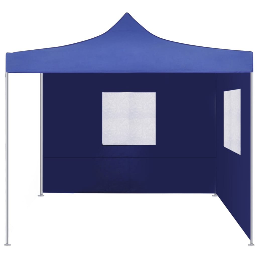 vidaXL Rozkładany namiot z 2 ściankami, 3 x 3 m, niebieski