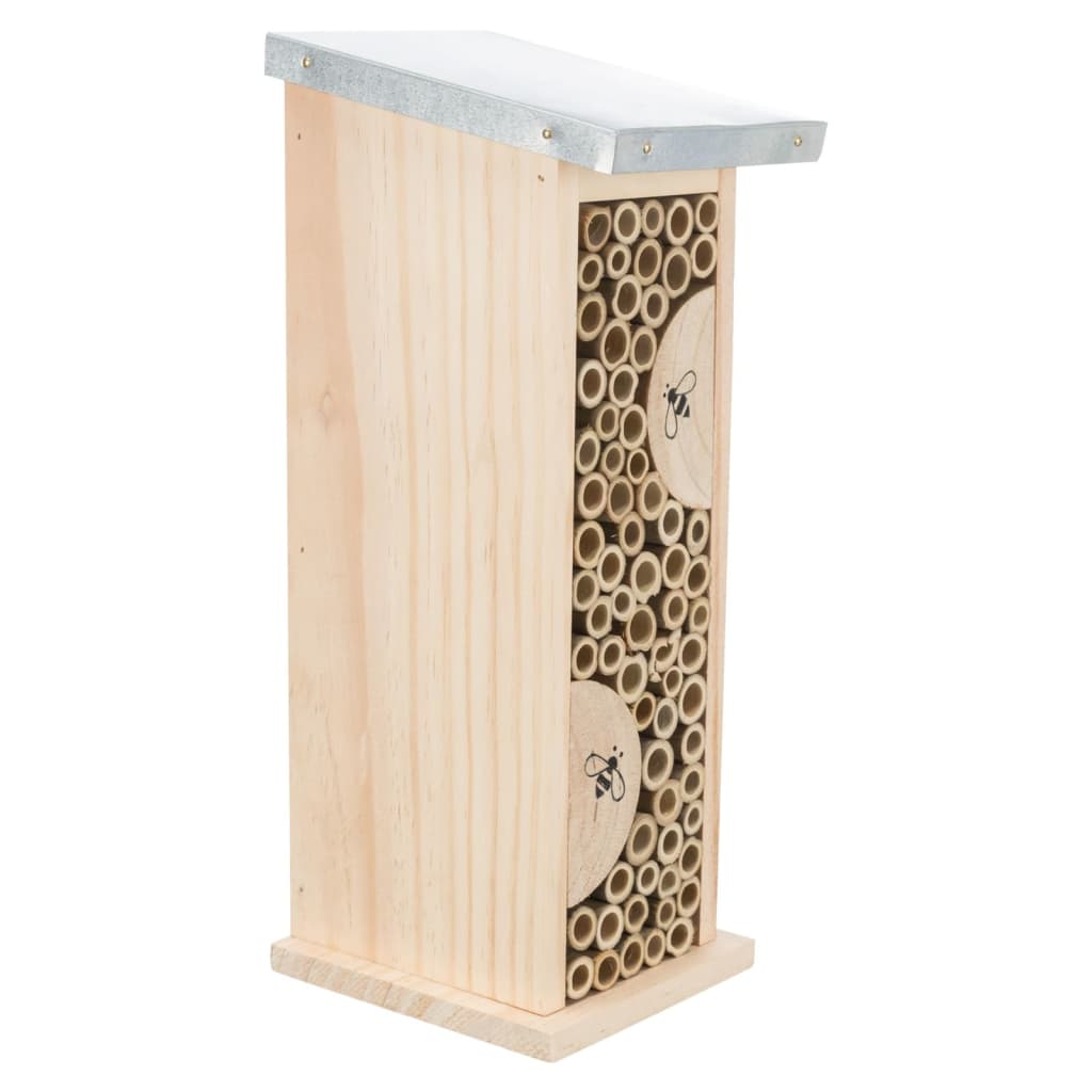 TRIXIE Hotel dla pszczół, 11x30x14 cm, drewno sosnowe i metal