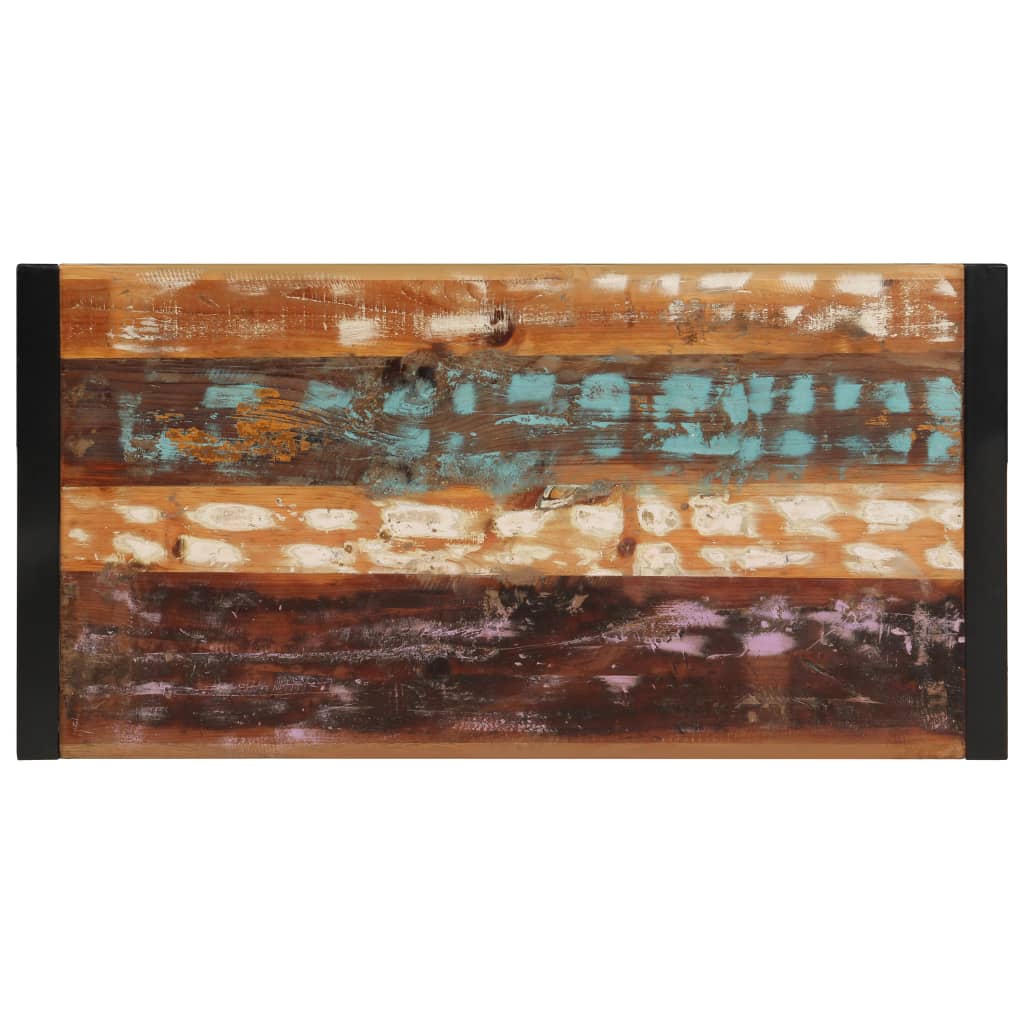 vidaXL Stolik kawowy, 120 x 60 x 40 cm, lite drewno z odzysku