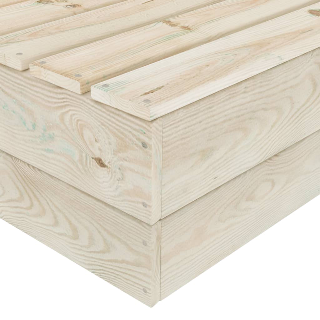 vidaXL Stolik ogrodowy, 60x60x30 cm, impregnowane drewno świerkowe
