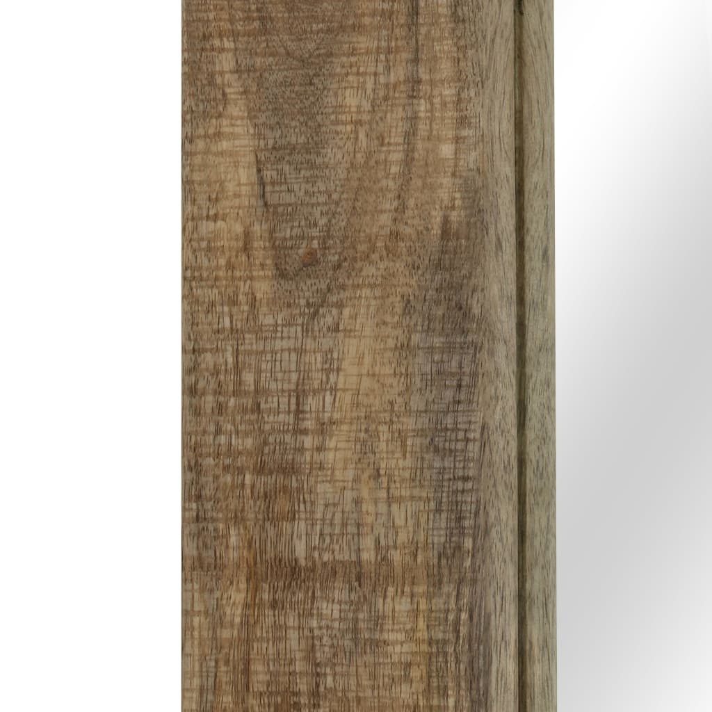 vidaXL Lustro z ramą z litego drewna mango, 50 x 110 cm