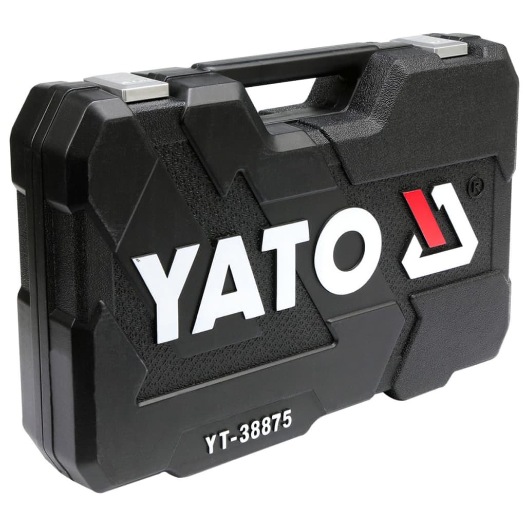 YATO 126-częściowy zestaw kluczy nasadowych, YT-38875