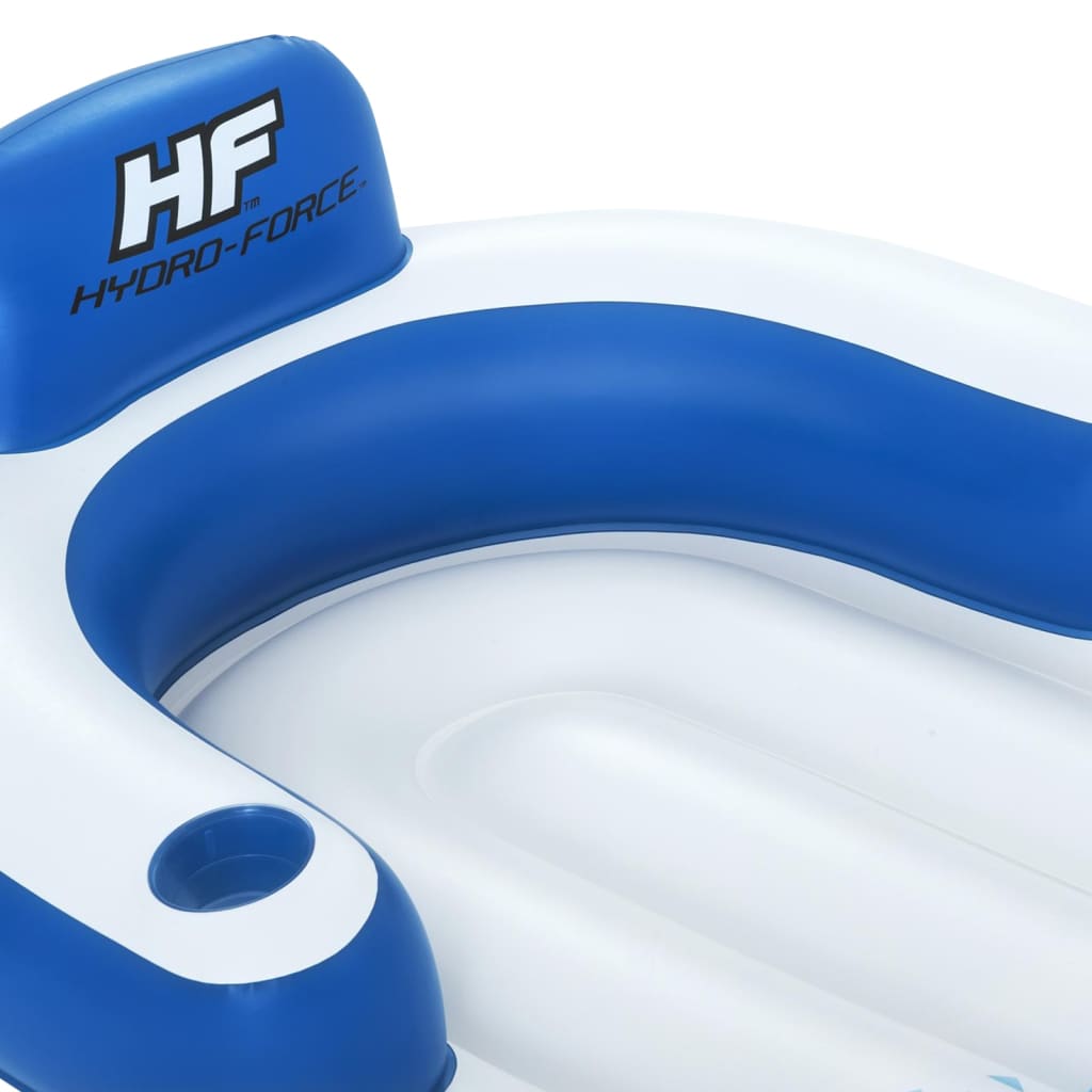 Bestway Pływający leżak Hydro Force, 183x97 cm, niebieski