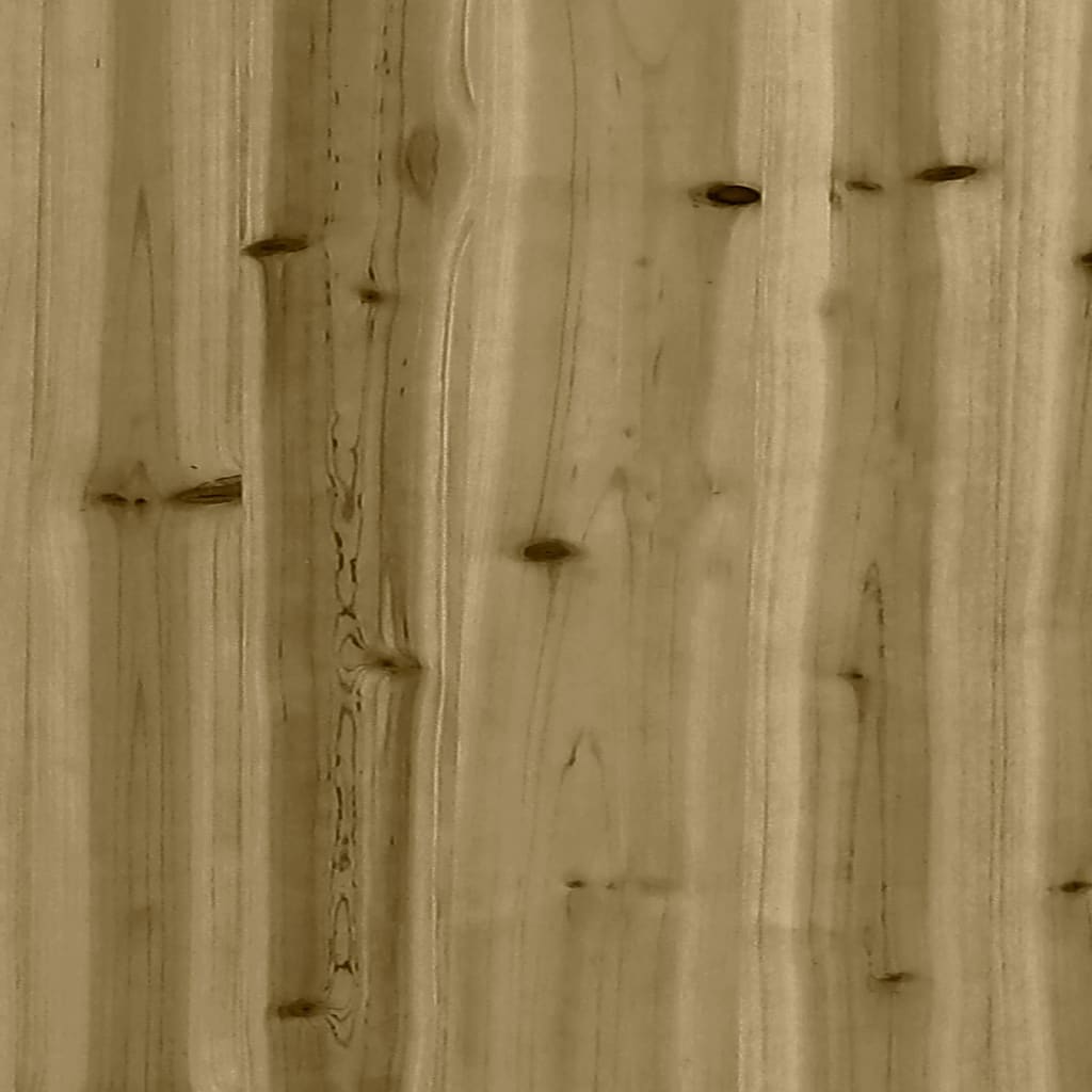vidaXL Ławka z donicami, 167,5x60x65 cm, impregnowane drewno sosnowe