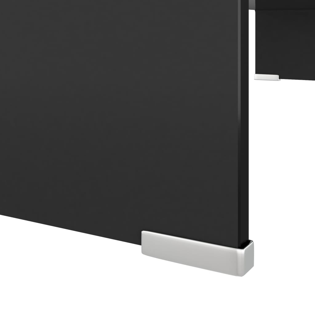 vidaXL Podstawka pod monitor / telewizor szklana 80x30x13 cm
